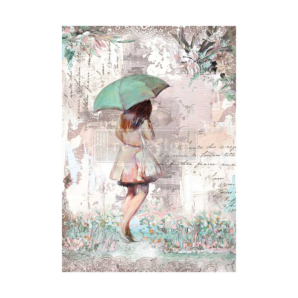Decoupage Papier | Redesign - Rainy Afternoon - DIN A1