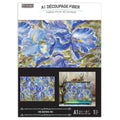 Decoupage Papier | Redesign - Enchanting Iris - DIN A1
