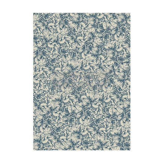 Decoupage Papier | Redesign - Blue Wallpaper - DIN A1