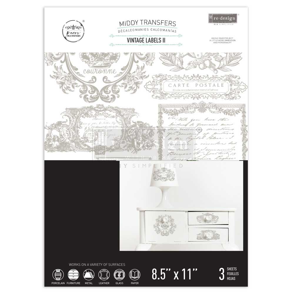 Transferfolien | Redesign Transfer - Vintage Labels II