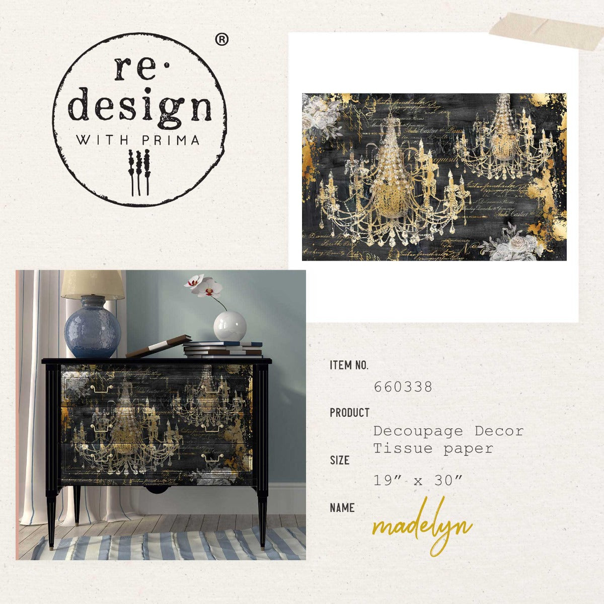Decoupage Papier | Redesign - Madelyn