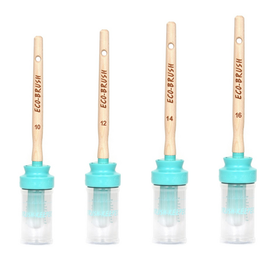 Pinsel - mit Behälter | Brushkeeper inkl. Deluxe Ecobrush
