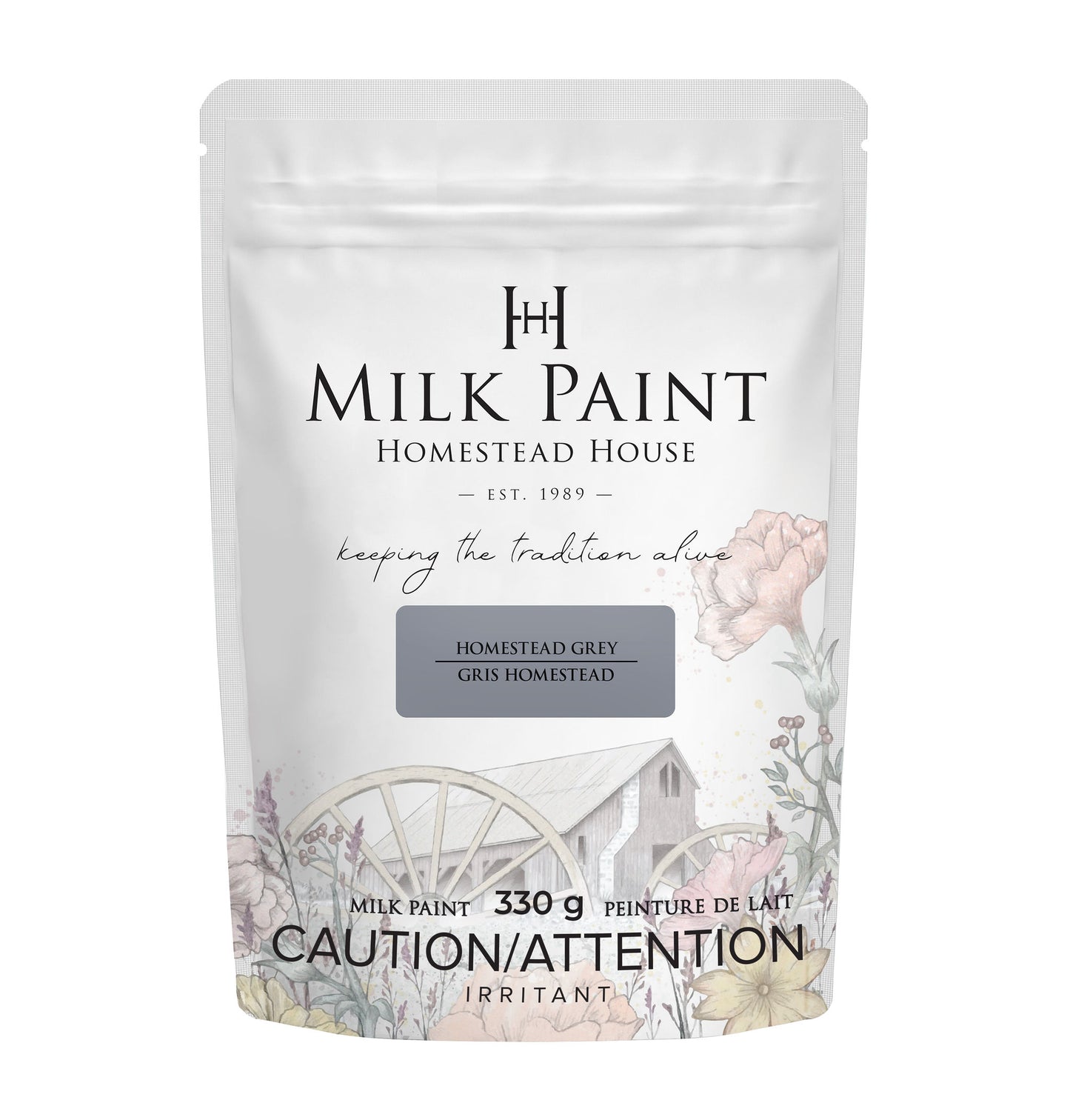 Milchfarbe | HH Milk Paint - Homestead Grey