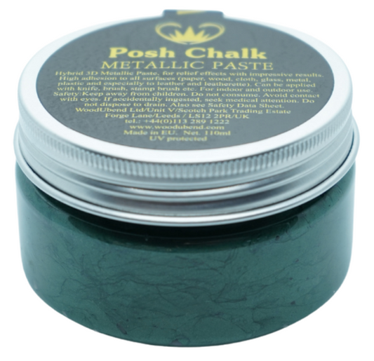 Effektpaste | Posh Chalk Metallic - Dark Green