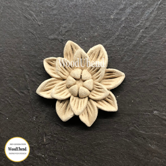 Hochkant Dekore | WoodUbend Exotic Flowers WUB1116