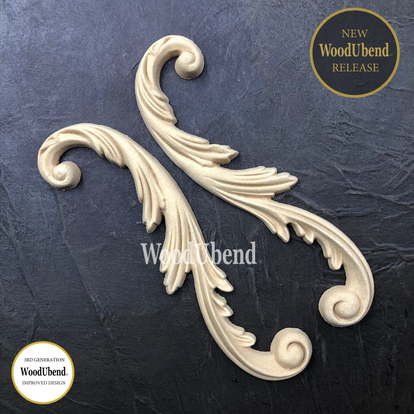 Hochkant Dekore | WoodUbend Decorative Scrolls WUB6006