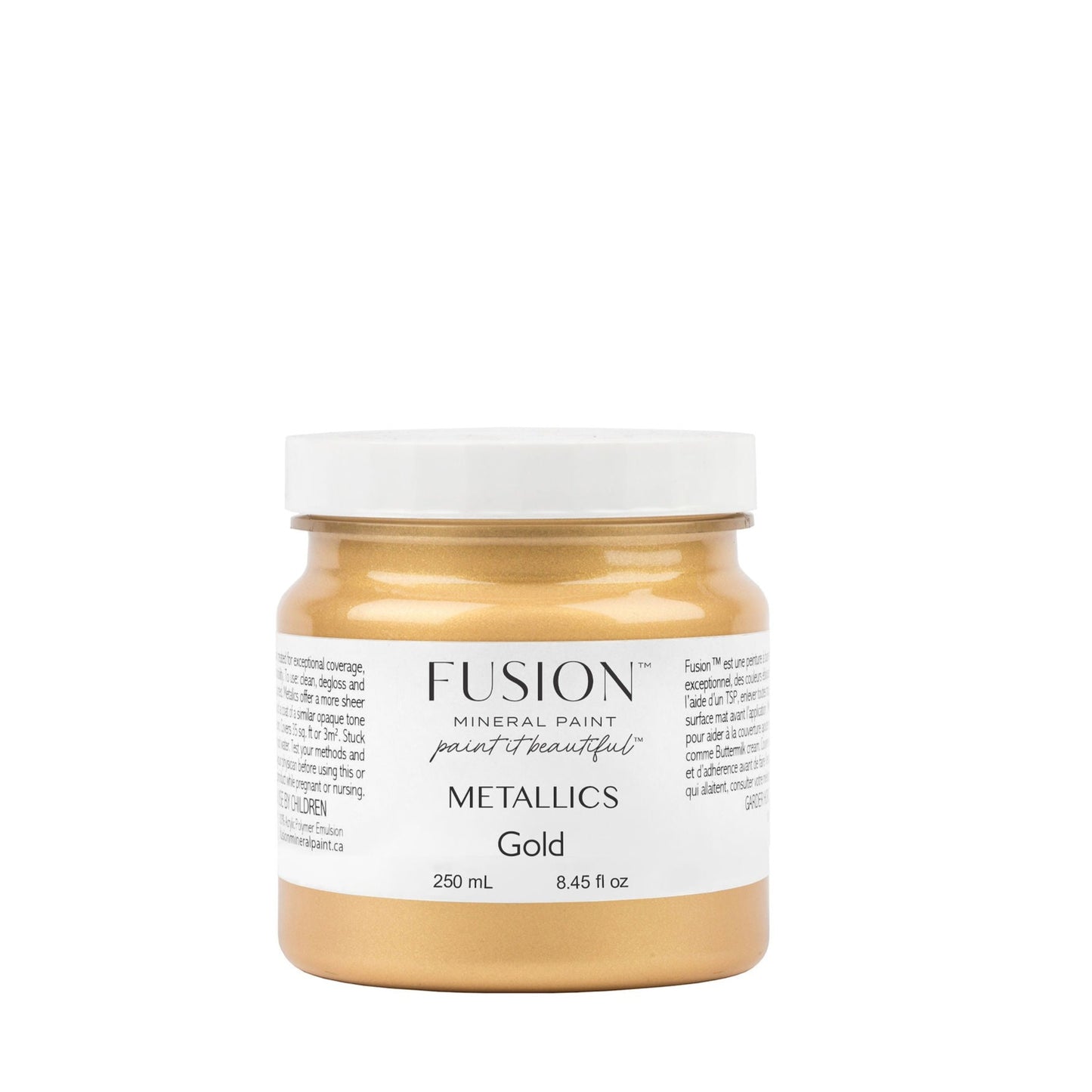 Acrylfarbe | Fusion Mineral Paint - Metallic - Pale Gold