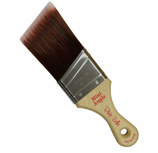 Pinsel - für Flächen | Dixie Belle Mini Synthetic Brush Angle