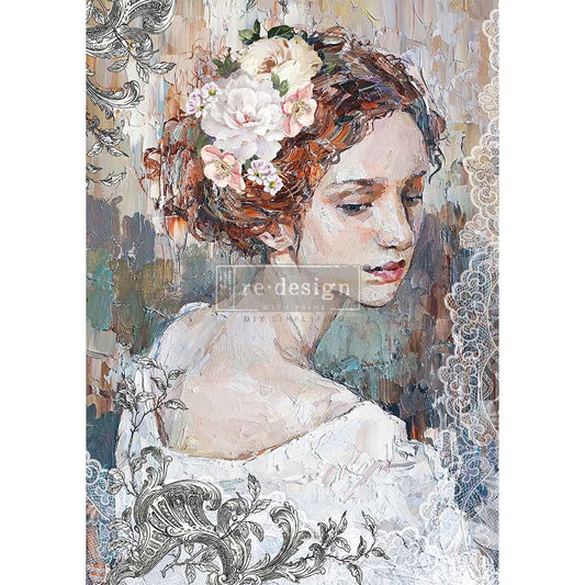 Decoupage Papier | Redesign - Peaceful Ponder - DIN A1