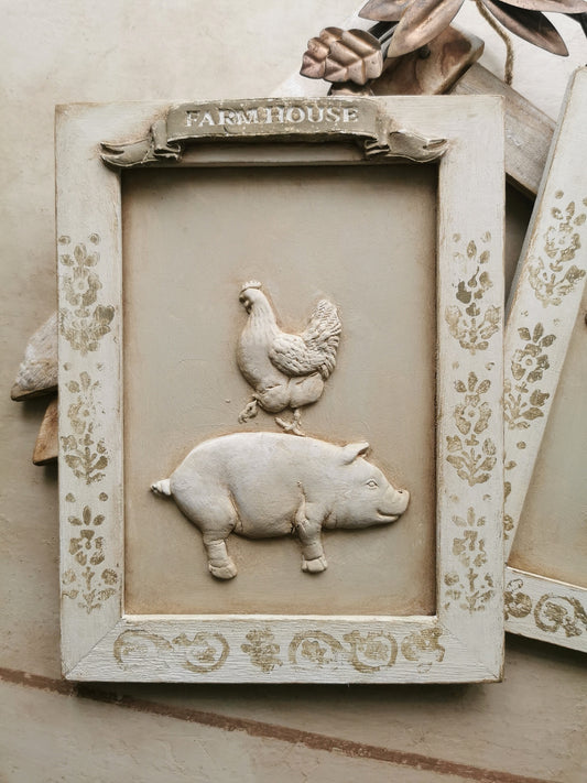 Silikonformen | Redesign - Decor Mould - Farm Animals