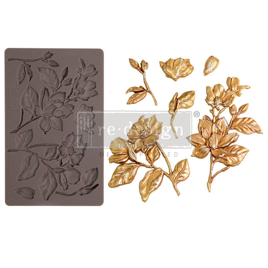 Silikonformen | Redesign - Decor Mould - Magnolia Blooms