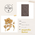 Silikonformen | Redesign - Decor Mould - Magnolia Flower