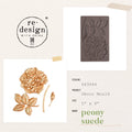 Silikonformen | Redesign - Decor Mould - Peony Suede