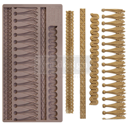 Silikonformen | Redesign - Decor Mould CECE - Tassel Fringe