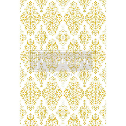 Transferfolien | Redesign Transfer - Gold Damask Kacha