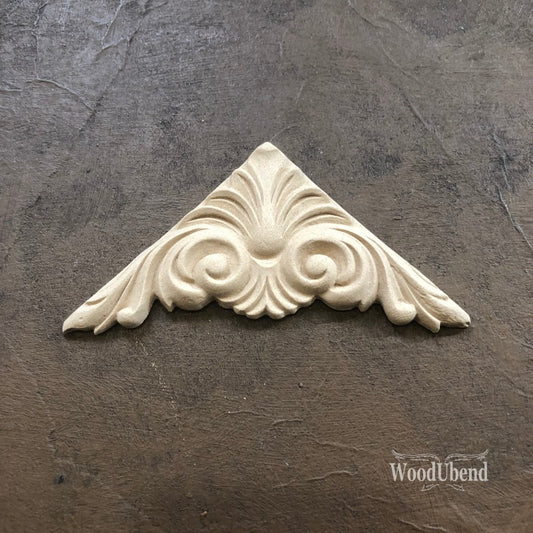 RANKENWERK | Eckteil Dekore | WoodUbend Decorative Plume WUB1449