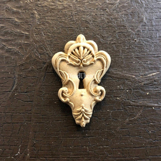Hochkant Dekore und Holzverzierungen für Möbel  WoodUbend Keyhole WUB0990