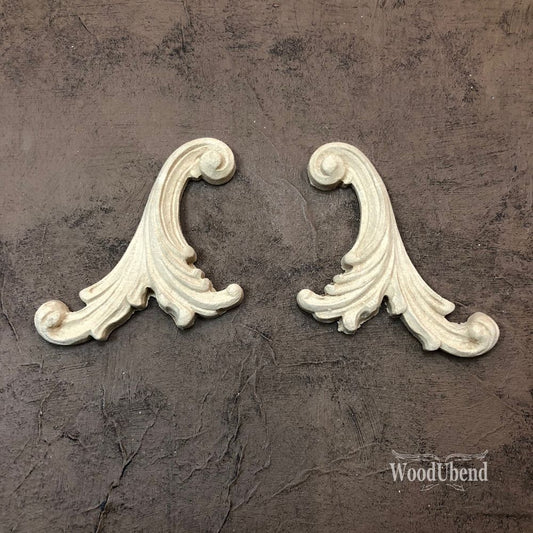 Eckteil Dekore | WoodUbend Decorative Plumes WUB1338